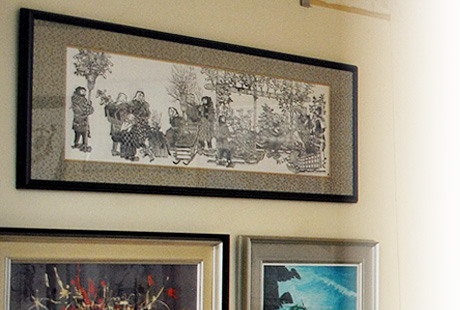 秋田県湯沢市のカラオケギャラリーあじさい